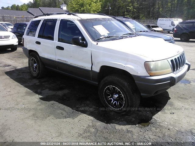 1J4GX48S31C618771 - 2001 JEEP GRAND CHEROKEE LAREDO WHITE photo 6