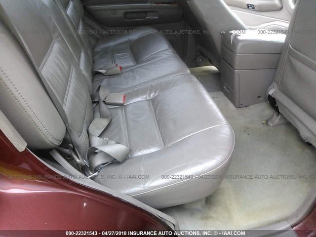 JN8DR09Y23W824944 - 2003 NISSAN PATHFINDER LE/SE BURGUNDY photo 8