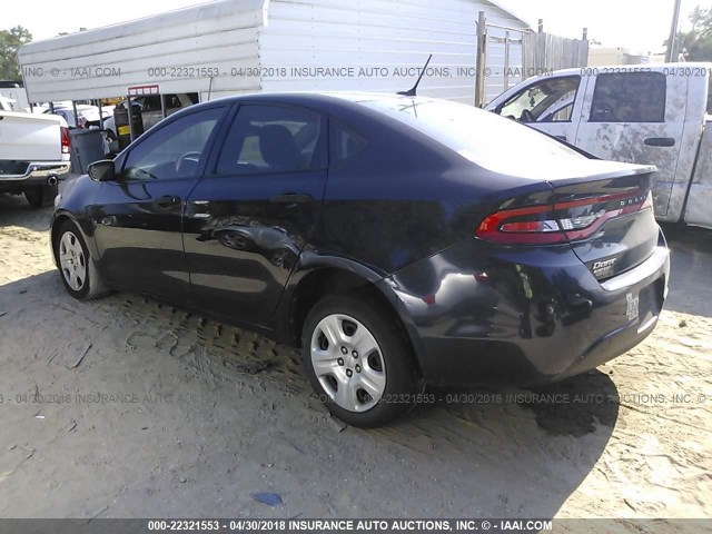 1C3CDFAA8DD247121 - 2013 DODGE DART SE/AERO BLUE photo 3