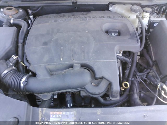 1G1ZC5EB1AF248223 - 2010 CHEVROLET MALIBU 1LT 黑色 照片 10