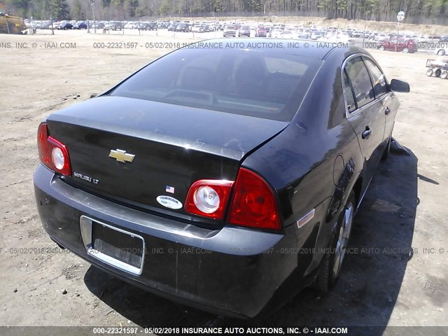1G1ZC5EB1AF248223 - 2010 CHEVROLET MALIBU 1LT 黑色 照片 4