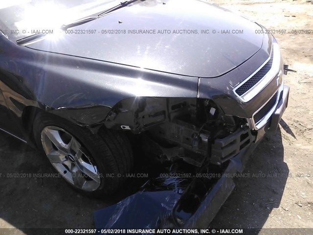 1G1ZC5EB1AF248223 - 2010 CHEVROLET MALIBU 1LT 黑色 照片 6