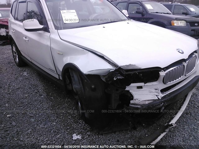 WBXPC9C45AWJ38790 - 2010 BMW X3 XDRIVE30I WHITE photo 6