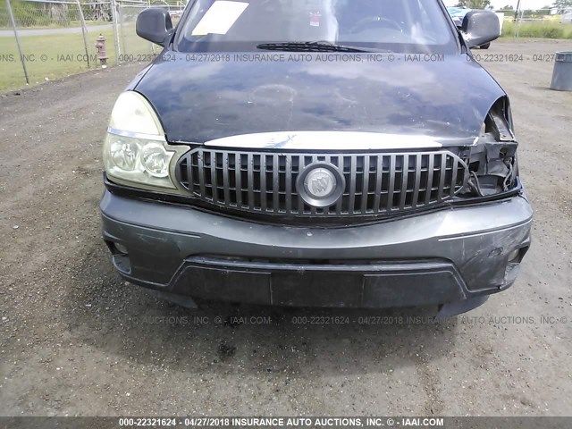 3G5DA03E72S546660 - 2002 BUICK RENDEZVOUS CX BLACK photo 6