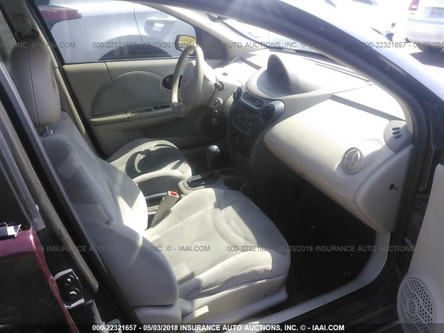 1G8AL52F13Z118014 - 2003 SATURN ION LEVEL 3 RED photo 5