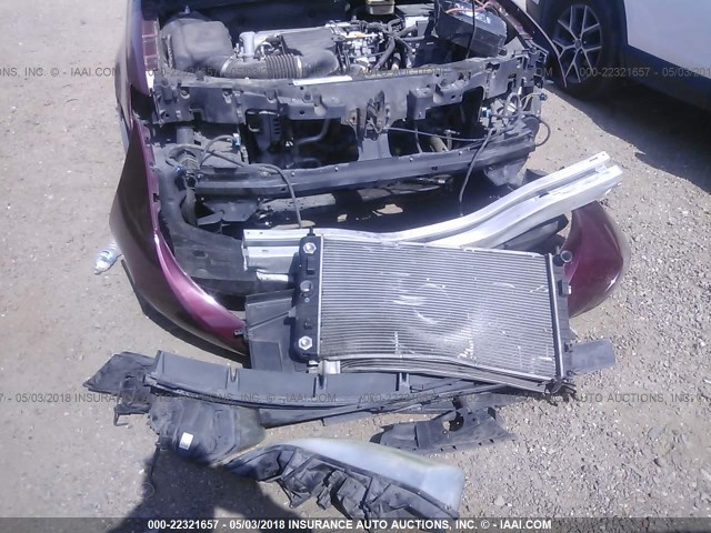 1G8AL52F13Z118014 - 2003 SATURN ION LEVEL 3 RED photo 6