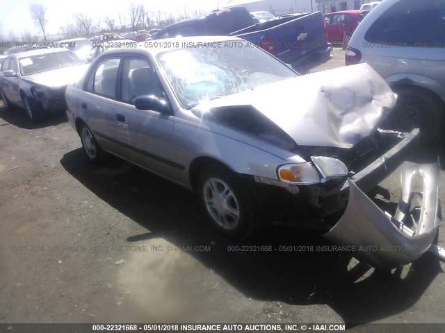 1Y1SK54872Z413639 - 2002 CHEVROLET GEO PRIZM LSI TAN photo 1