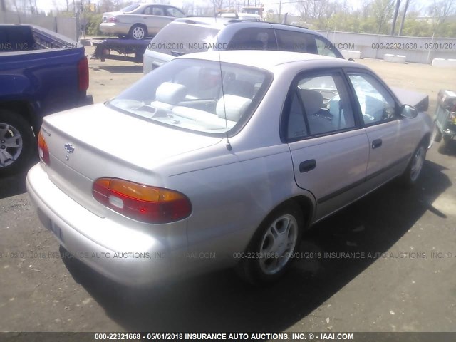 1Y1SK54872Z413639 - 2002 CHEVROLET GEO PRIZM LSI TAN photo 4