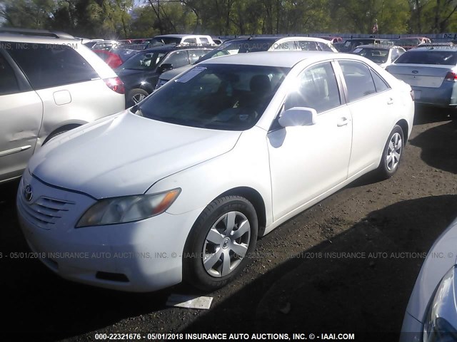 4T1BE46K99U917174 - 2009 TOYOTA CAMRY SE/LE/XLE WHITE photo 2