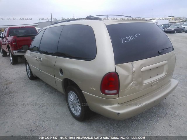 1C4GP54L9XB629797 - 1999 CHRYSLER TOWN & COUNTRY LX/LXI GOLD photo 3