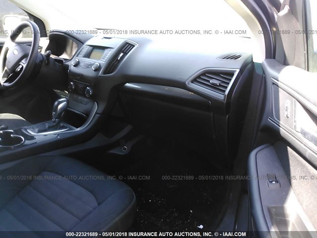 2FMTK3G88FBC19912 - 2015 FORD EDGE SE GRAY photo 5