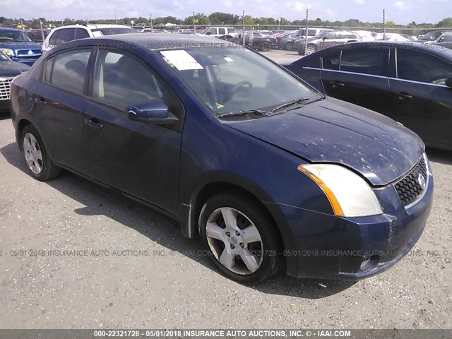 3N1AB61E58L664601 - 2008 NISSAN SENTRA 2.0/2.0S/2.0SL Dark Blue photo 1