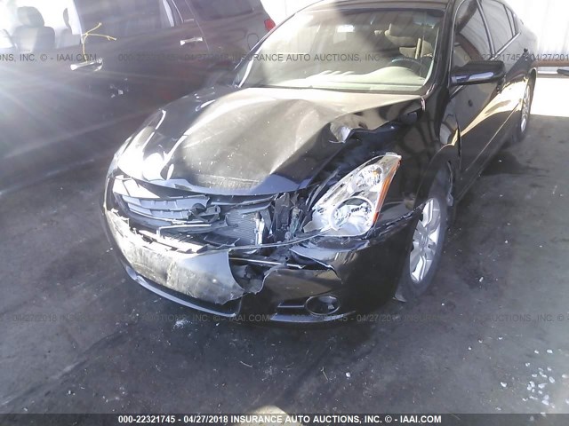 1N4AL2APXBN500312 - 2011 NISSAN ALTIMA S BLACK photo 6