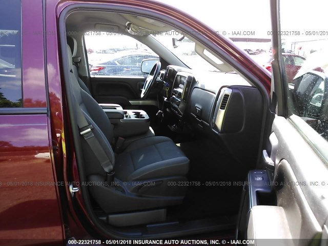 3GCPCREC4EG567683 - 2014 CHEVROLET SILVERADO C1500 LT MAROON photo 5