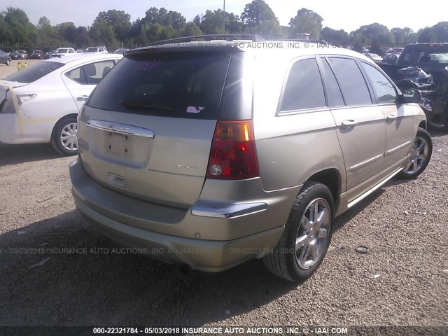 2A8GF78456R925894 - 2006 CHRYSLER PACIFICA LIMITED GOLD photo 4