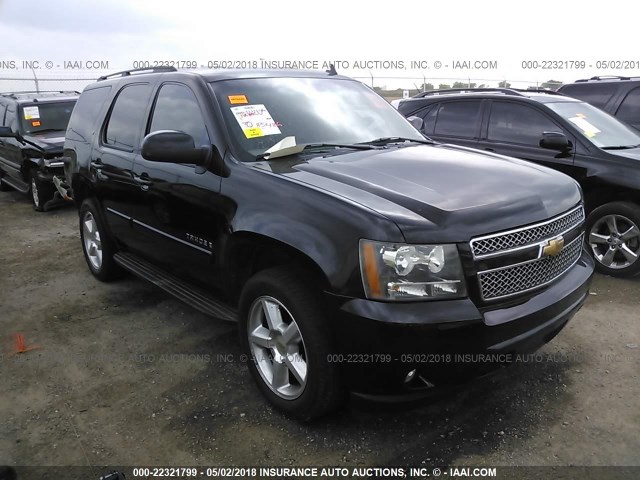 1GNFC13J37R375437 - 2007 CHEVROLET TAHOE C1500 BLACK photo 1