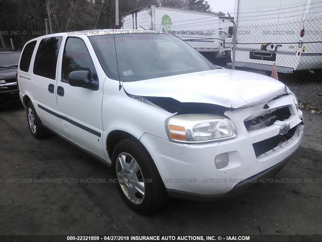 1GNDV23W48D131197 - 2008 CHEVROLET UPLANDER LS WHITE photo 1