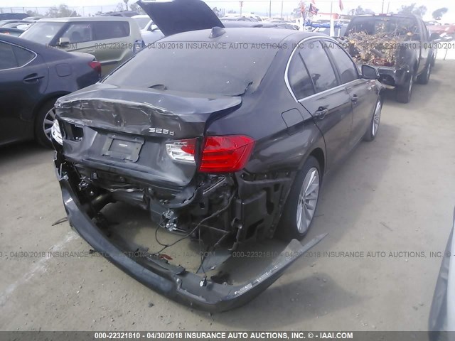 WBA3D5C56FK290132 - 2015 BMW 328 D/XDRIVE BLACK photo 4