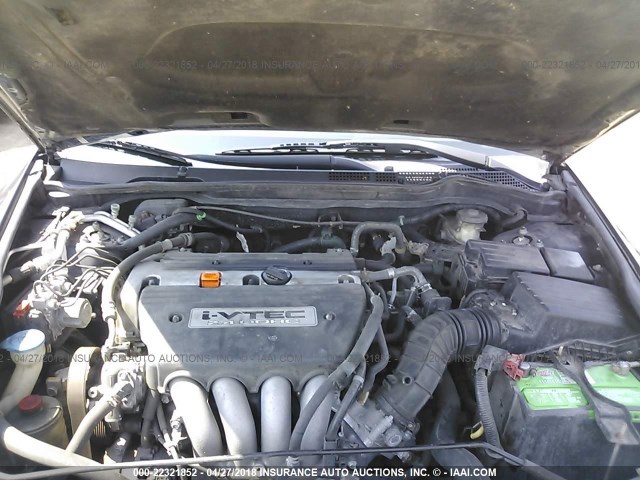 1HGCM56357A032836 - 2007 HONDA ACCORD SE BLACK photo 10