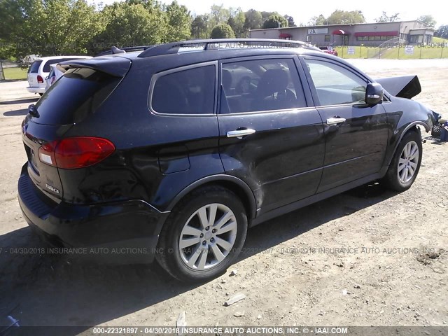 4S4WX90D784408492 - 2008 SUBARU TRIBECA LIMITED BLACK photo 4