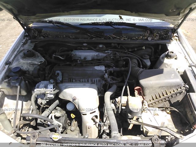 4T1BG22K91U800557 - 2001 TOYOTA CAMRY CE/LE/XLE 白色 照片 10