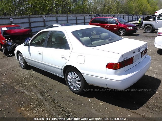 4T1BG22K91U800557 - 2001 TOYOTA CAMRY CE/LE/XLE 白色 照片 3