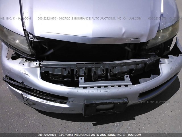 19UUA656X5A077492 - 2005 ACURA TL SILVER photo 6