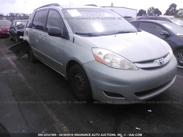 5TDZA23C36S398672 - 2006 TOYOTA SIENNA CE/LE GREEN photo 1