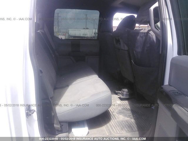 1FT7W2B66HED43257 - 2017 FORD F250 SUPER DUTY WHITE photo 8