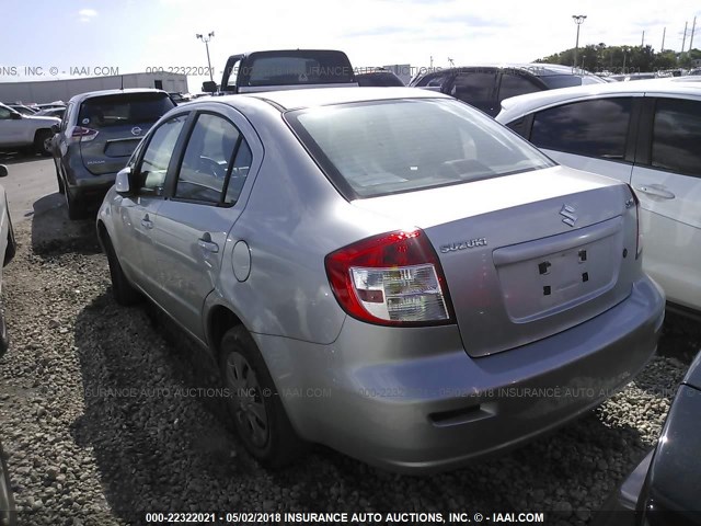 JS2YC412885102880 - 2008 SUZUKI SX4 SILVER photo 3