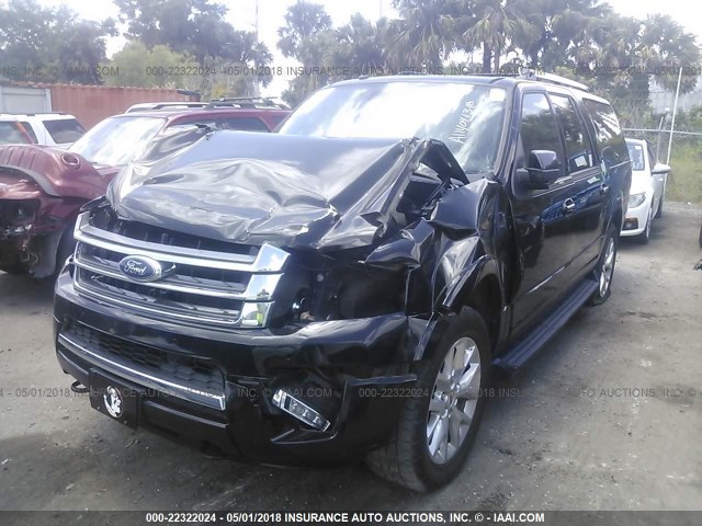 1FMJK2AT9GEF52480 - 2016 FORD EXPEDITION EL LIMITED BLACK photo 6