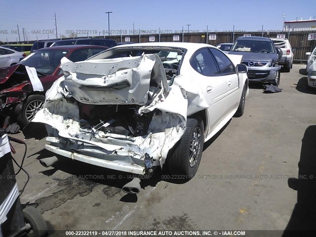 2G2WP522641358137 - 2004 PONTIAC GRAND PRIX GT WHITE photo 4