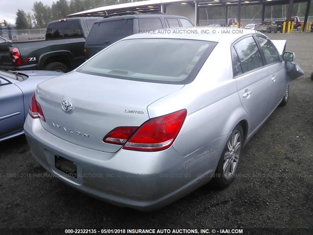 4T1BK36B46U142913 - 2006 TOYOTA AVALON XL/XLS/TOURING/LIMITED SILVER photo 4