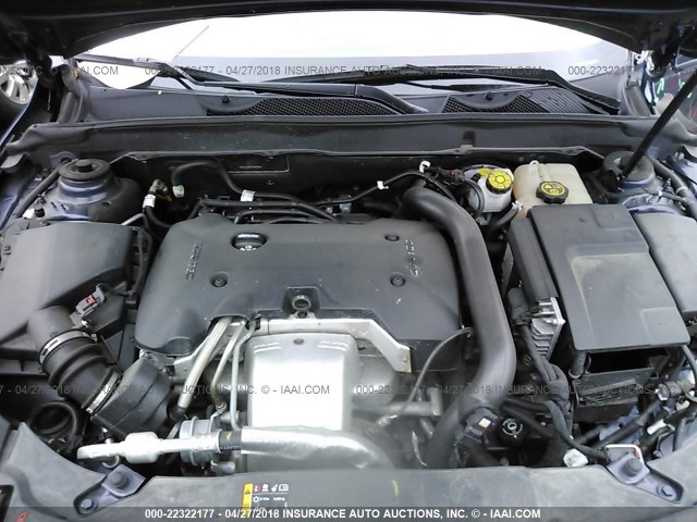 1G11G5SX8FF201974 - 2015 CHEVROLET MALIBU LTZ 蓝色 照片 10