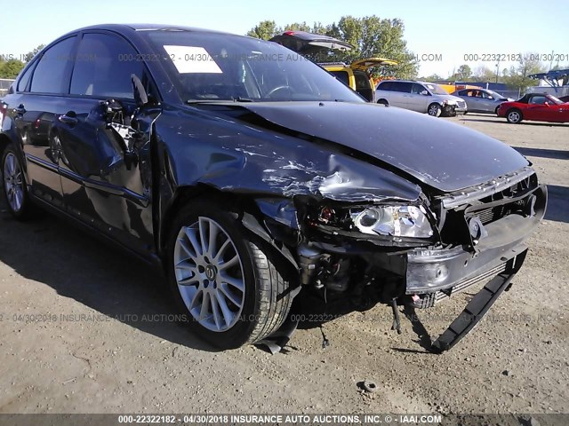 YV1672MS5B2533086 - 2011 VOLVO S40 T5 GRAY photo 6