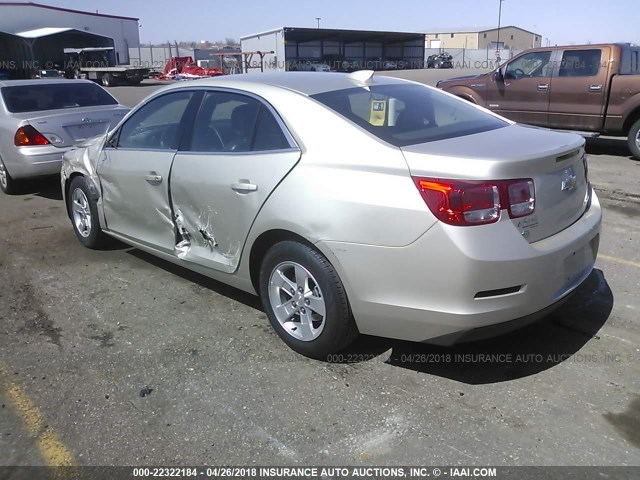 1G11C5SA0GF148762 - 2016 CHEVROLET MALIBU LIMITED LT GOLD photo 3