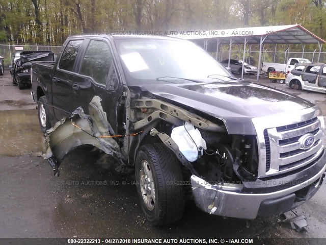 1FTEW1C87AFC72040 - 2010 FORD F150 SUPERCREW BLACK photo 6