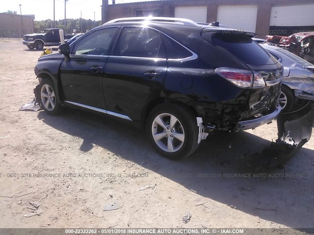 2T2BK1BA8FC318036 - 2015 LEXUS RX 350/BASE/F SPORT BLACK photo 3