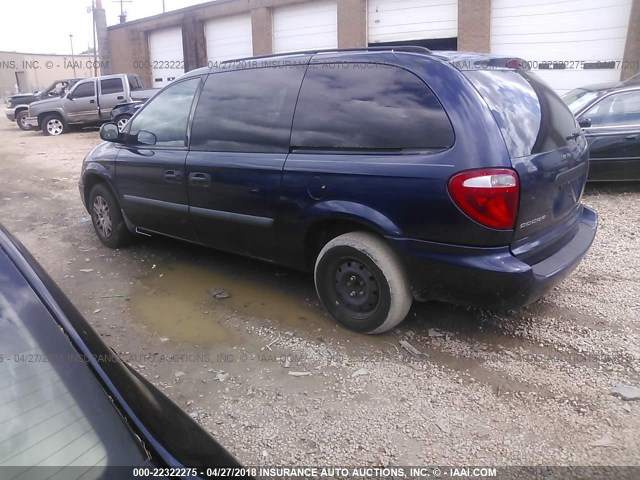 1D4GP24RX6B665535 - 2006 DODGE GRAND CARAVAN SE Dark Blue photo 3