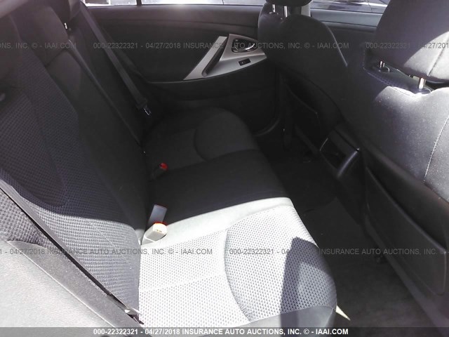 4T1BK3EK3BU623117 - 2011 TOYOTA CAMRY SE/LE/XLE წითელი ფოტო 8