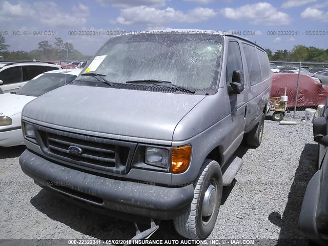 1FBSS31L56HB40329 - 2006 FORD ECONOLINE E350 SUPER DUTY WAGON SILVER photo 6