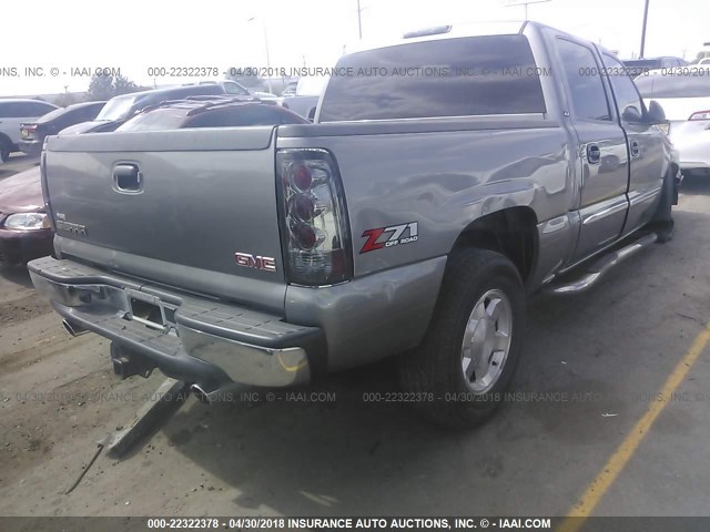 2GTEK13Z771111191 - 2007 GMC NEW SIERRA K1500 GRAY photo 4