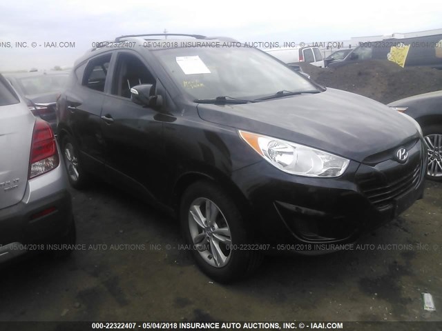 KM8JUCAC0CU395132 - 2012 HYUNDAI TUCSON GLS/LIMITED BLACK photo 1