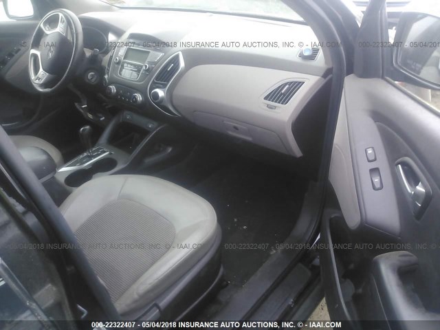 KM8JUCAC0CU395132 - 2012 HYUNDAI TUCSON GLS/LIMITED 黑色 照片 5