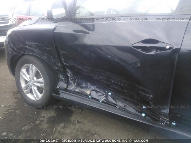 KM8JUCAC0CU395132 - 2012 HYUNDAI TUCSON GLS/LIMITED 黑色 照片 6