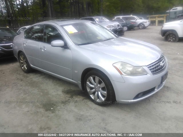 JNKAY01F96M266195 - 2006 INFINITI M35 SPORT SILVER photo 1