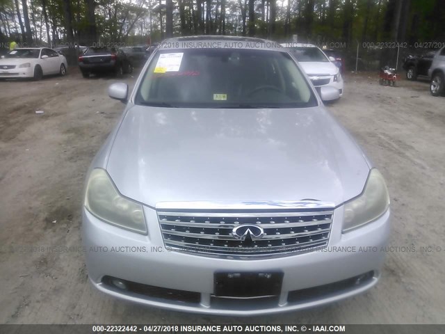 JNKAY01F96M266195 - 2006 INFINITI M35 SPORT SILVER photo 6