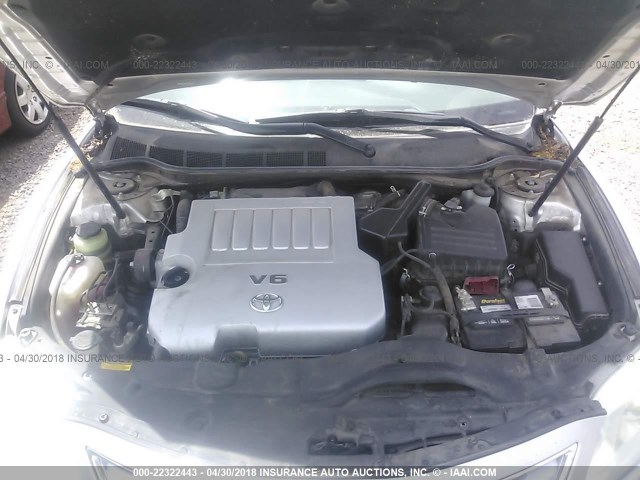 4T1BK3EK1BU625982 - 2011 TOYOTA CAMRY SE/LE/XLE SILVER photo 10