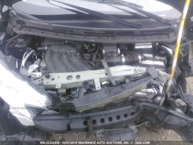 3N1CE2CP9GL356532 - 2016 NISSAN VERSA NOTE S/S PLUS/SV/SL/SR BLACK photo 10