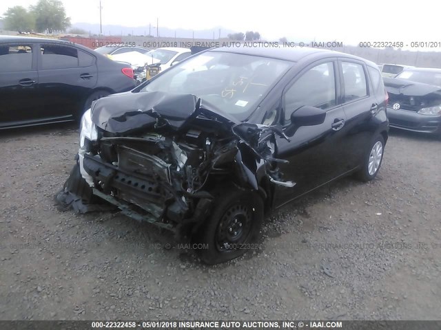 3N1CE2CP9GL356532 - 2016 NISSAN VERSA NOTE S/S PLUS/SV/SL/SR BLACK photo 2